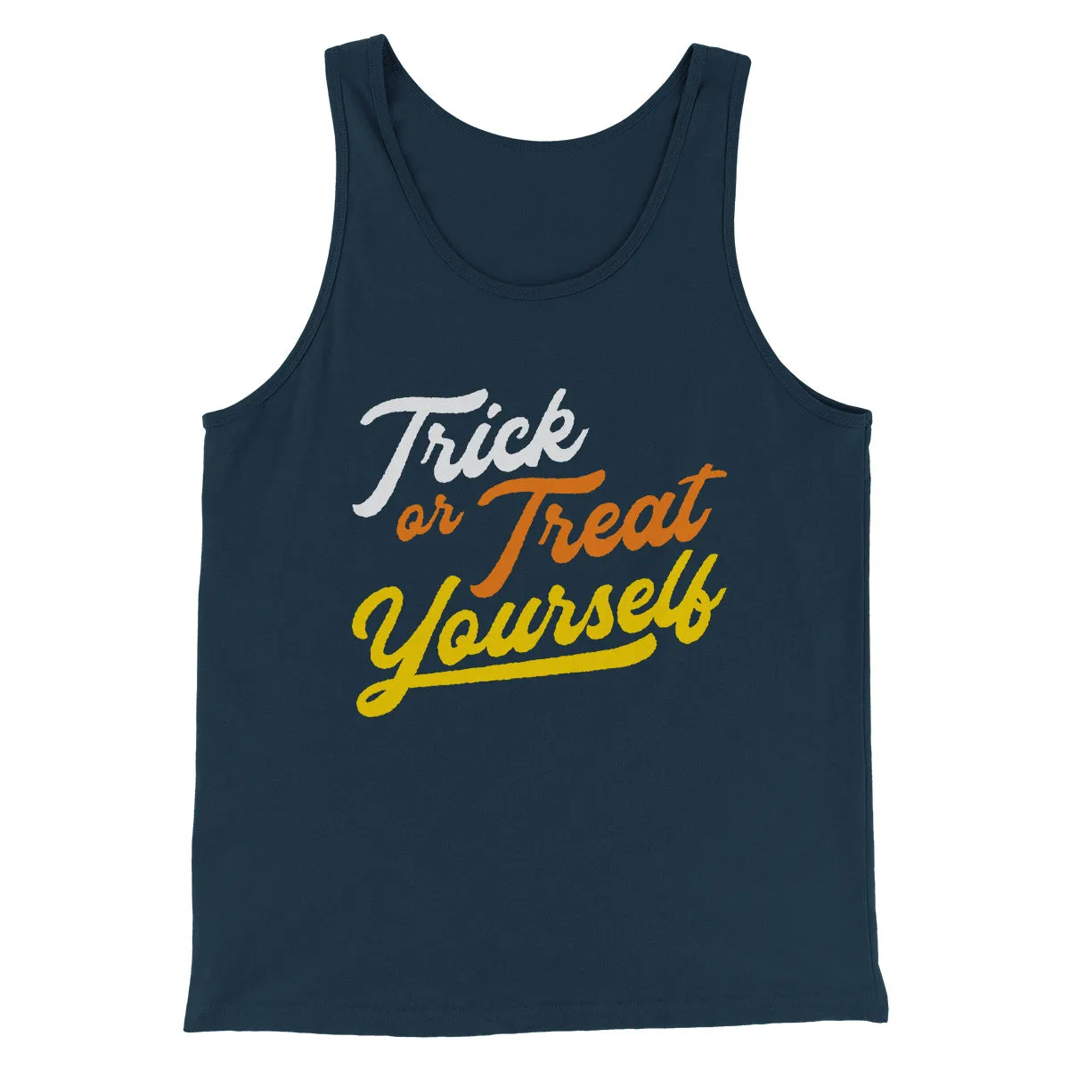 Trick Or Treat Yourself Men/Unisex Tank Top