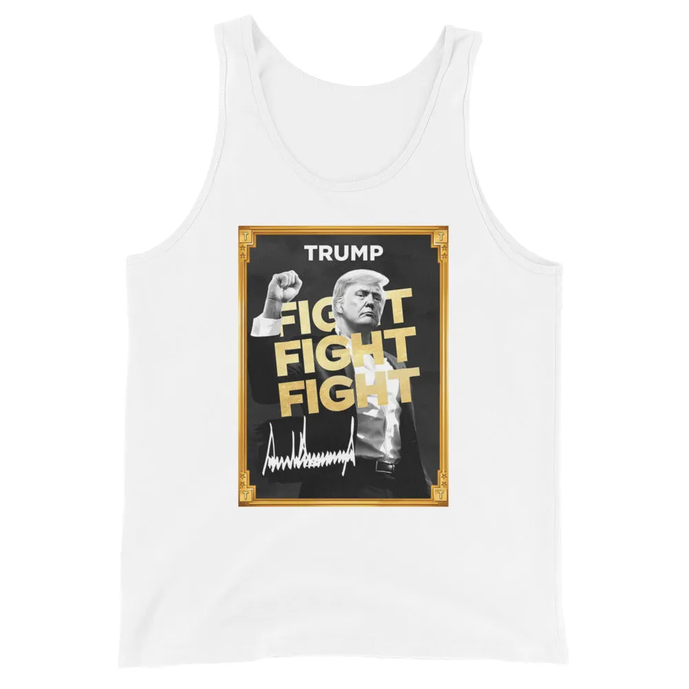 Trump Meme - Fight Fight Fight - Unisex Tank Top