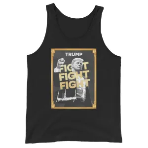 Trump Meme - Fight Fight Fight - Unisex Tank Top