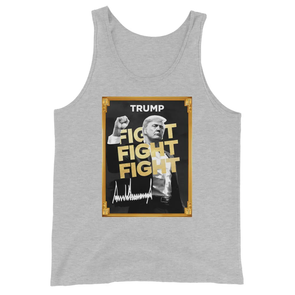Trump Meme - Fight Fight Fight - Unisex Tank Top