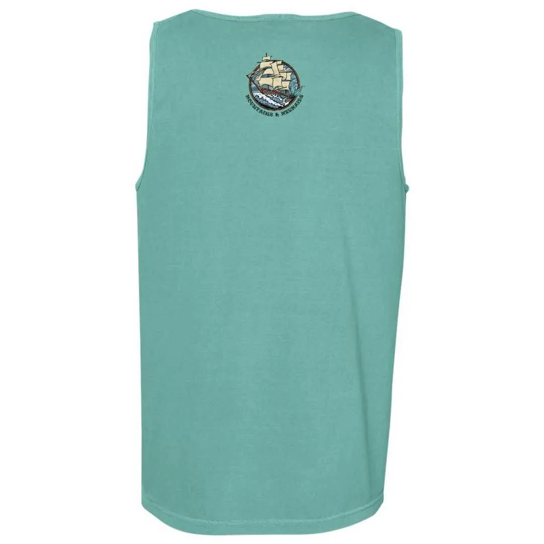 Uncharted Waters Boyfriend Tank (Seafoam)