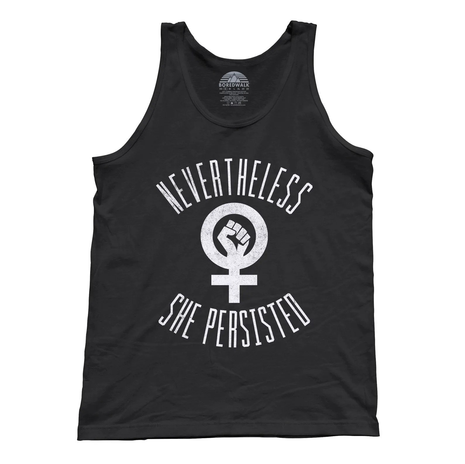 Unisex Nevertheless She Persisted Tank Top - Elizabeth Warren