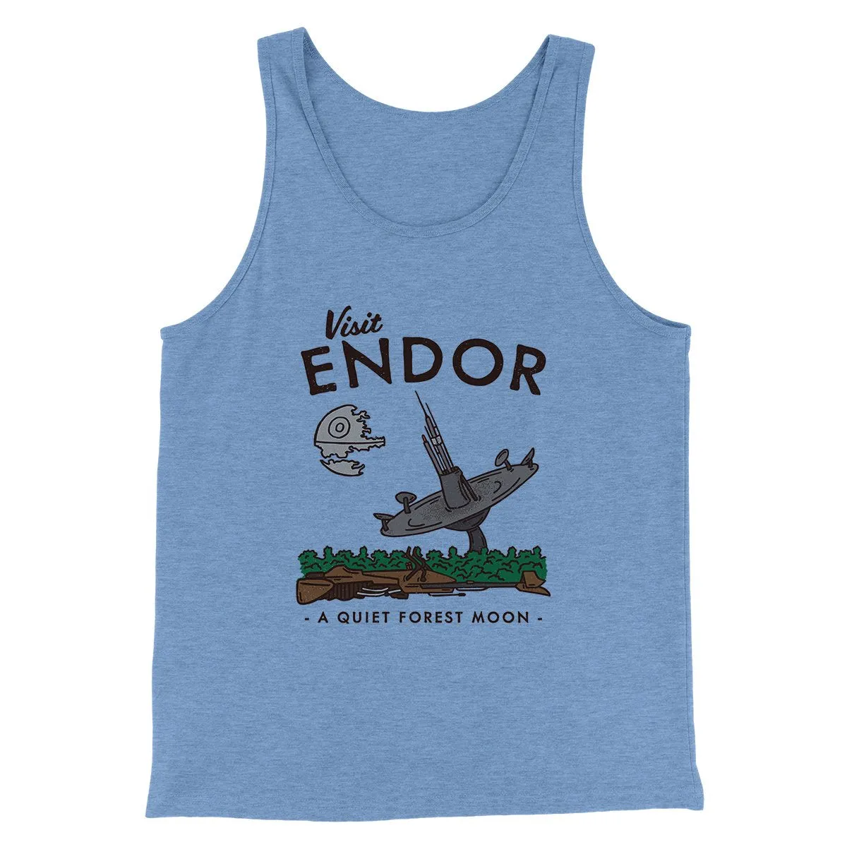 Visit Endor Funny Movie Men/Unisex Tank Top