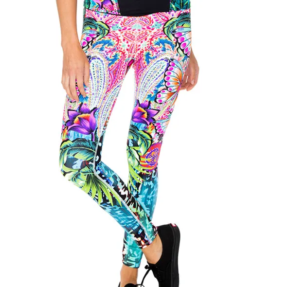 VIVA CUBA - Engineered Print Legging