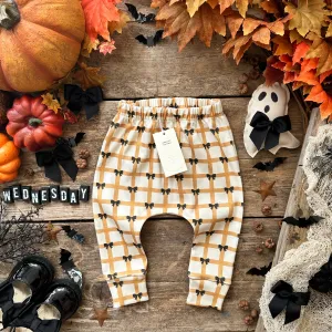 Wednesday's Bow Harem Leggings | Ready To Post