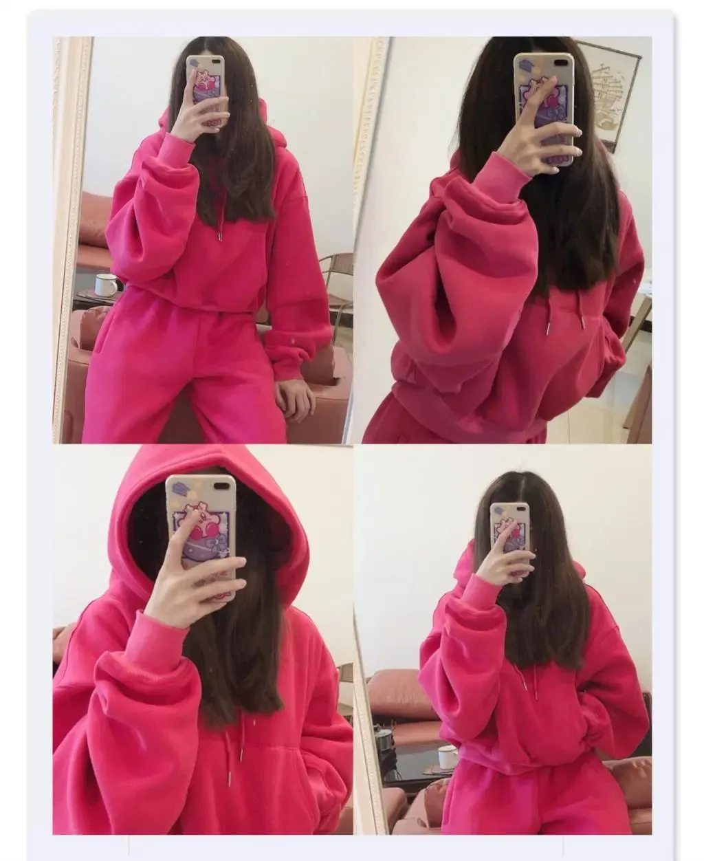 Winter/Spring Women's Fleece Tracksuit Set