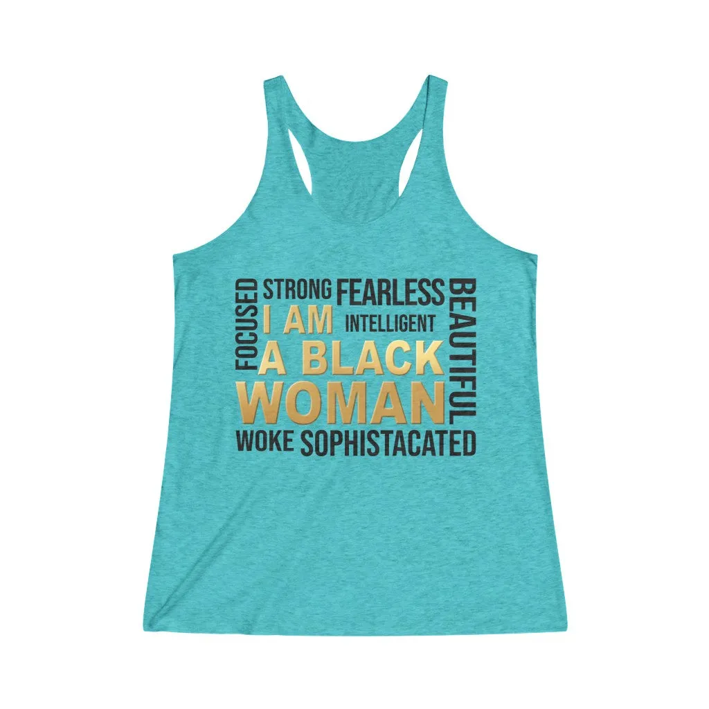 Women's Tri-Blend Racerback Tank