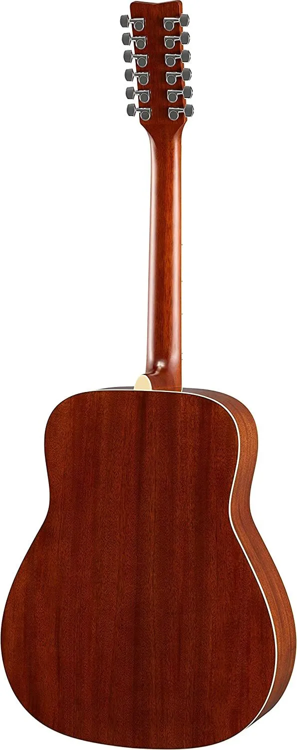 Yamaha FG820-12 FG Series Dreadnought 12-String RH Acoustic Guitar in Natural
